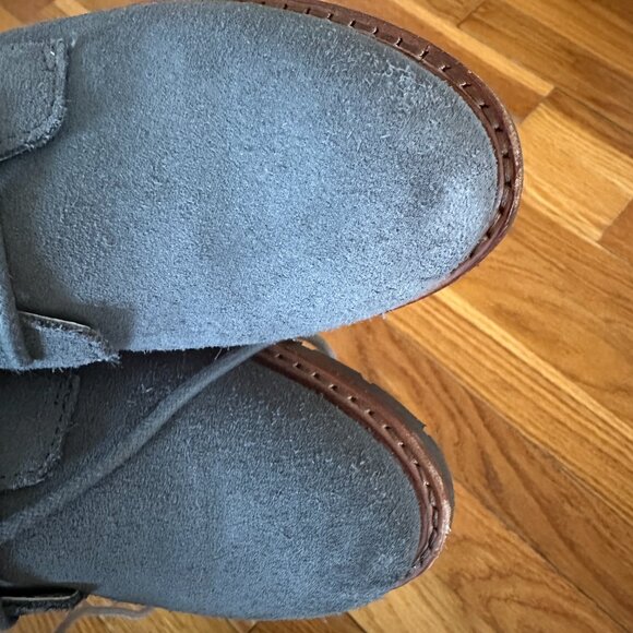 Janie and Jack Boys Suede Boot (Size 10) - Picture 3 of 6